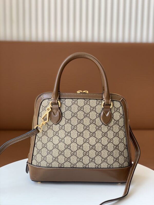 G家👉新款🆕🆕GG1955马衔扣款型小号手提包，是马鞍包之后又一爆款   尺寸：25*24*9cm