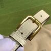 古驰马鞍包【原厂皮】 Gucci 658574马衔扣1955系列迷你手袋为这一复古风格系列增添了混搭格调可拆卸肩带：1:尼龙织带肩带（48厘米高）2:皮革肩带（55.5厘米高）这款迷你手袋配有两根不同的肩带，搭配同色调皮革肩带可呈现出低调优雅的气息，搭配红绿织带肩带则突显强大的品牌标识内涵！尺寸：20.5/14.5/5cm