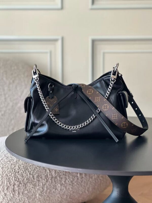 Louis Vuitton CARRYALL CARGO VIBE 小号手袋】33.5x23x15cm
