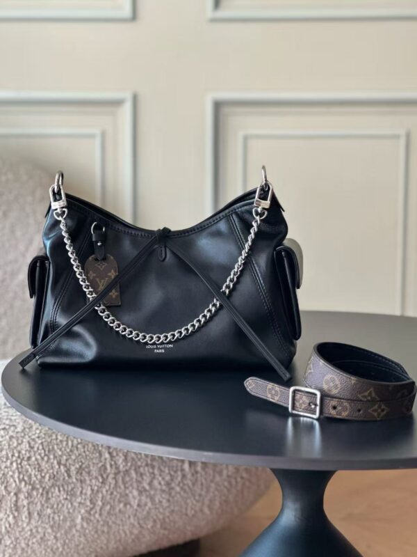 Louis Vuitton CARRYALL CARGO VIBE 小号手袋】33.5x23x15cm